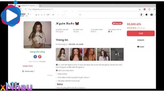 Hot Girl Hoàng Ngân Xinh Đẹp ( Ngân Babe )