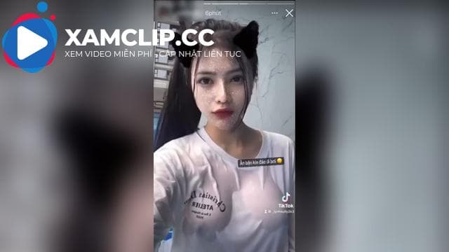 Uyên Nhi áo siêu mỏng vú to gây nứng tại bể bơi