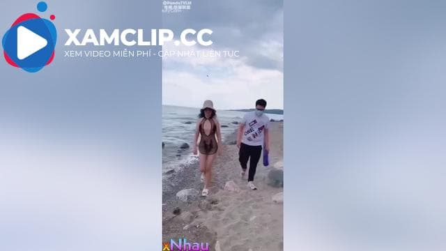 cặp đôi public trên biển bị phát hiện và cái kết