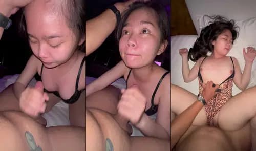Em gái ngây thơ bướm múp đam mê bú cu