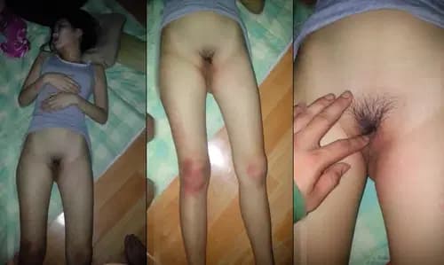 Em họ sinh viên say xỉn chỉ dám cởi đồ ra quay tay chứ không dám chịch