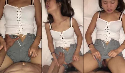 Em qua nhà chơi mà không thèm mặc quần lót kéo qua bên chịch luôn