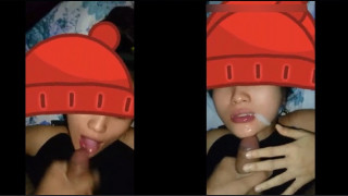 Xuất đầy miệng em gái Hàng Hải