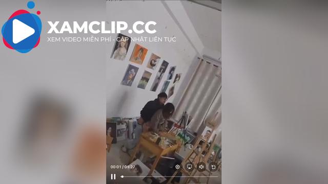 Clip cặp đôi sinh viên đại học Mỹ thuật hot nhất hôm nay #1