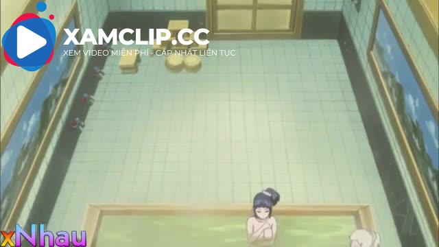 Cảnh tắm rửa trong naruto
