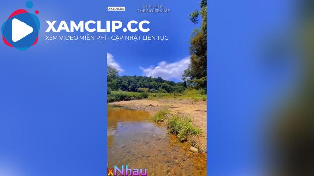 Cân 2 anh zai ở bờ hồ trong rừng bị quay lén