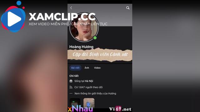 Hoàng Hương sinh viên Học viện cs đụ cực nứng #1