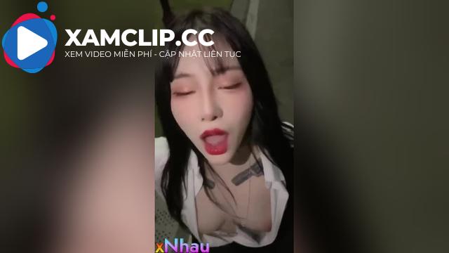 Ra công viên bị anh bắn đầy miệng cực kích dục